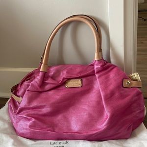 Pink Kate spade shoulder bag